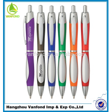 High quality retractable plastic roller ball pen